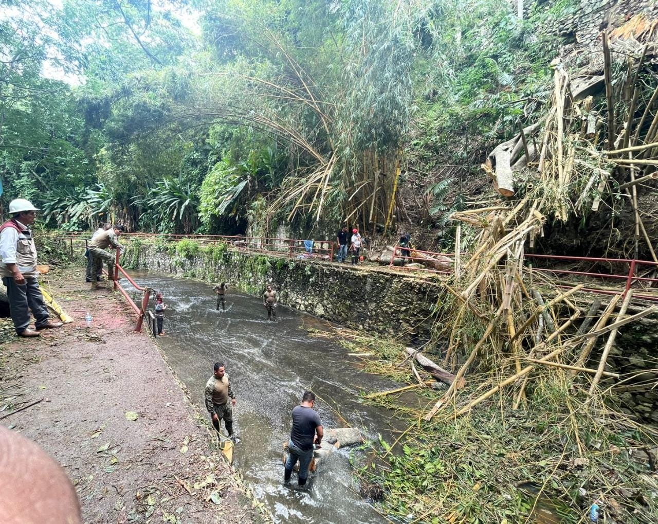 Liberan el caudal del río San Antonio;  PC de Córdoba se mantiene alerta ante temporal de lluvias