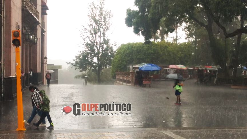 Probabilidad de aumento de lluvias fuertes a muy fuertes en Veracruz: PC